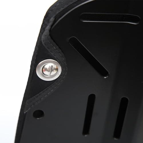 Scuba Diving Backplate Pad for BCD - Soft Nylon Support with Sponge Padding, 425x270mm Lightweight Backing for Technical Diving Gear — view 4