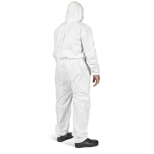 Pioneer Microporous Disposable Coveralls - Protects from Chemicals, Bleach, Paint - Breathable & Comfortable - Type 5 and 6 — view 9