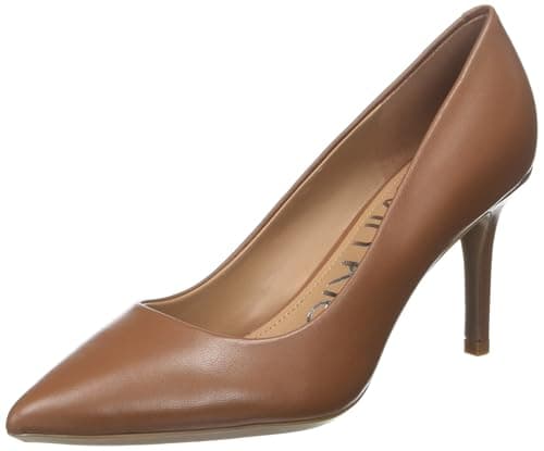 Calvin Klein Women's Gayle Pump, Cognac 212, 7.5
