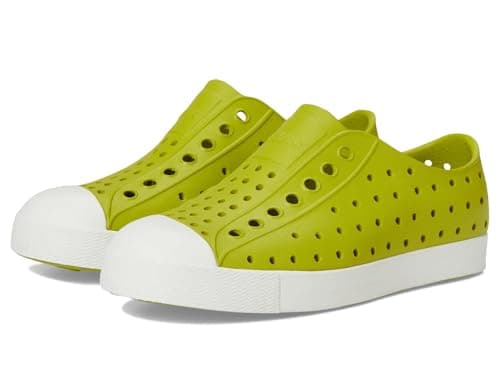 Native Shoes Unisex Kid Jefferson (Little Kid/Big Kid) Seaweed Green/Shell White 12 Little Kid Medium