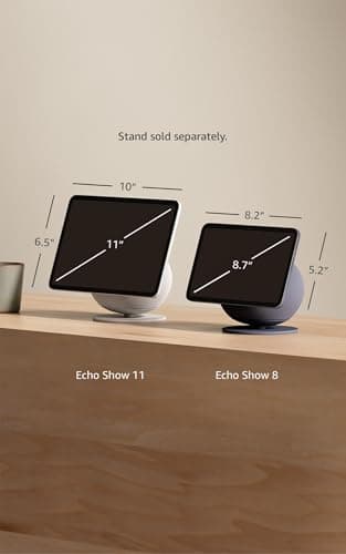 Amazon Echo Show 8 (newest model), Vibrant HD 8.7" display with spatial audio, Designed for Alexa+, Graphite — view 6