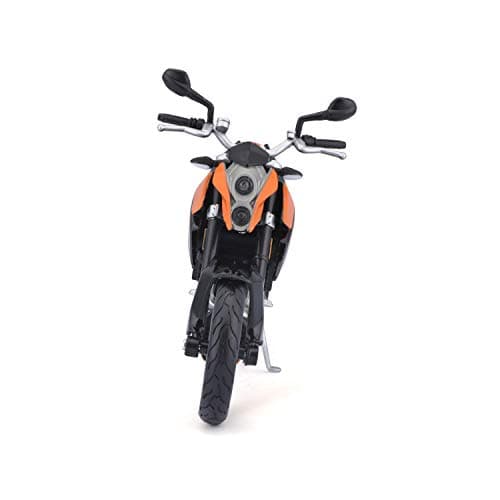 KTM 690 Duke Orange and Black 1/12 Diecast Motorcycle Model by Maisto