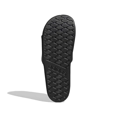 adidas Unisex-Adult Adilette Comfort 2.0, Black/White, 7 — view 3