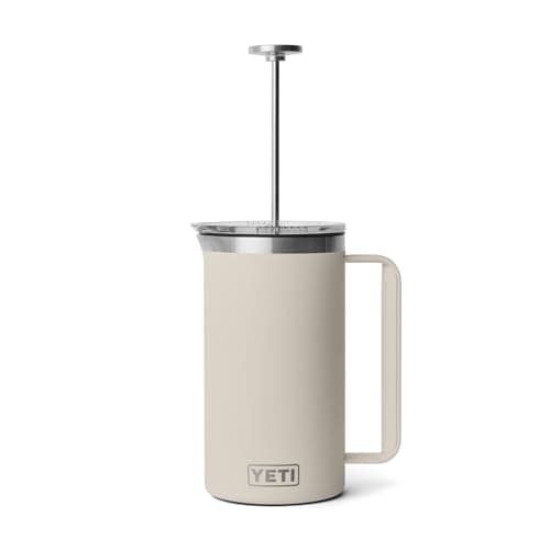 YETI Rambler 34 oz. French Press Coffee Maker, Cape Taupe — view 2