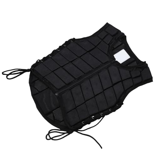 Tbest Equestrian Horse Vest Protective Riding Gear for Boys Girls Comfortable Waistcoat Youth Eventing (CL) — view 4