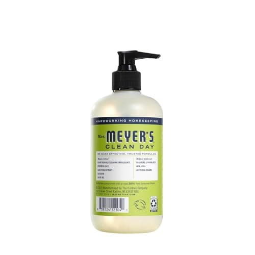 Mrs. MEYER'S Clean Day Liquid Hand Soap 4 Pack Variety, Lemon Verbena, Lavender, Basil, Compassion Flower, 12.5 OZ Each, 1 CT — view 4