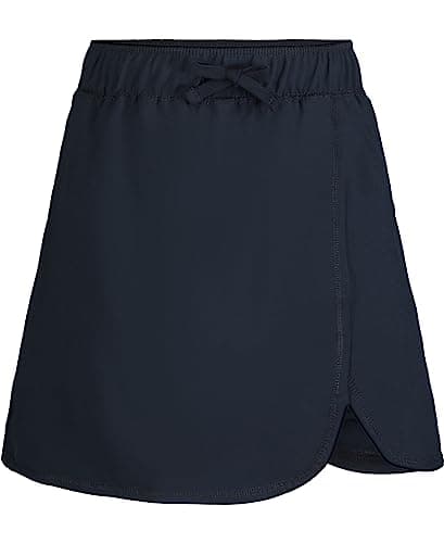 Nautica Girls School Uniform Performance Scooter, Navy/Wrap, 12