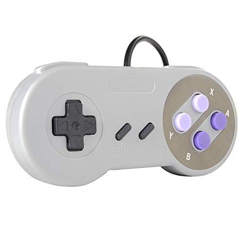 2 Packs USB Controller for Super Nintendo NES SNES, USB Famicom Controller Joypad Gamepad for Laptop Computer Windows PC/MAC/Raspberry Pi — view 2