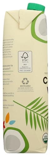 365 by Whole Foods Market, Organic Coconut Water, 100% Pulp-Free Juice, 33.8 Fl Oz — view 3