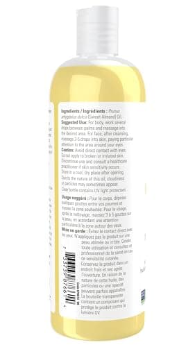 NOW Solutions Sweet Almond Oil, 473mL