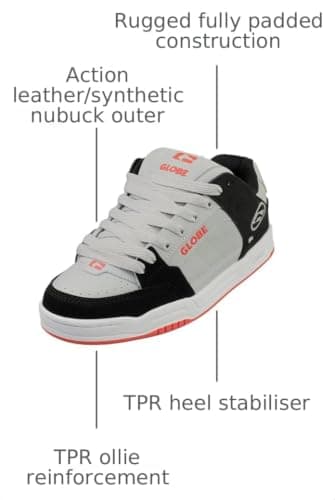 Globe Mens Tilt Steel/Black 11 Medium — view 2