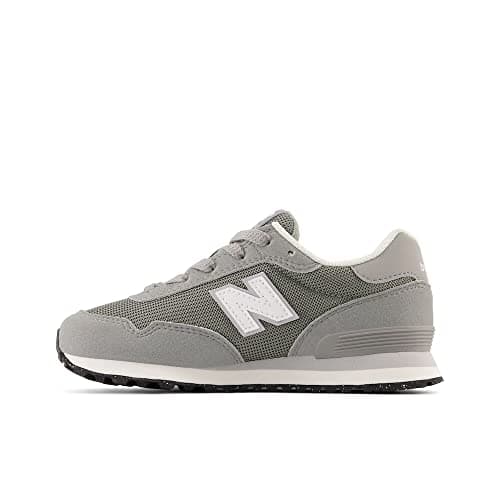 New Balance Kids 515 V1 Lace-up Sneaker, Slate Grey/White, 3 M Little Kid (4-8 Years)