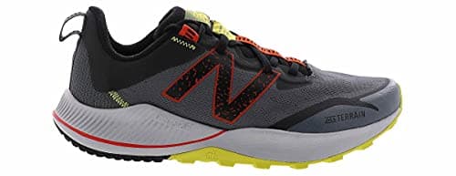 New Balance Men's Dynasoft Nitrel V4 Running Shoe, Grey/Yellow, 12 XW US — view 2