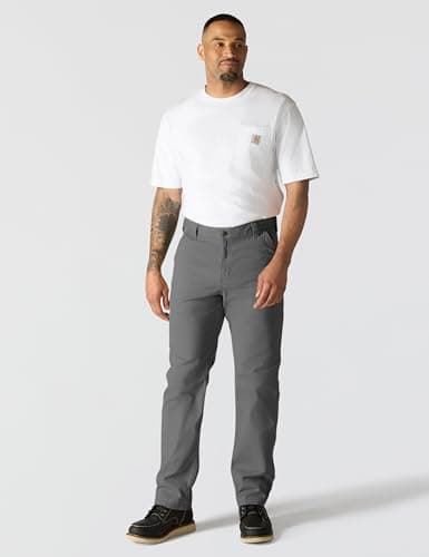 Carhartt Men's Rugged Flex Rigby Dungaree Pant, Gravel, 30W X 32L — view 2
