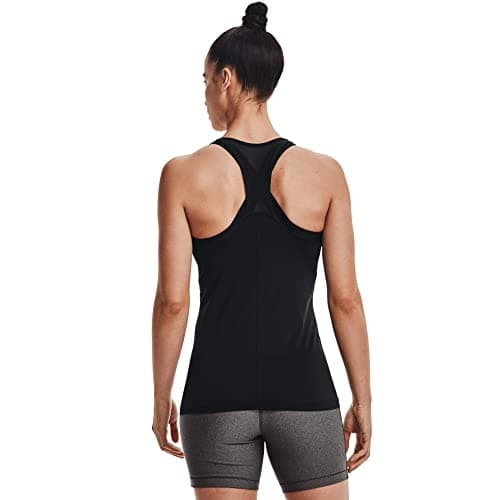 Under Armour Women's HeatGear Racer Tank Black,Black,Small
