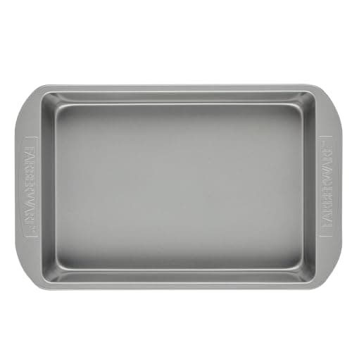 Farberware Nonstick Bakeware 9x13 Baking Pan, Rectangular Cake Pan, Gray — view 8