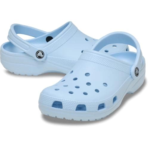 Crocs Unisex-Adult Classic Clog, Clogs for Women and Men, Blue Frost, 9 Women/7 Men — view 3