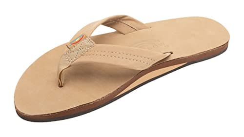 Rainbow Sandals Men's Premier Leather, Sierra Brown, Large / 9.5-10.5