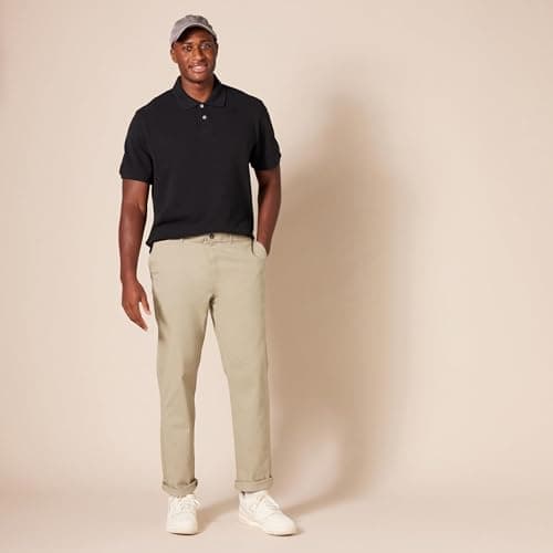 Amazon Essentials Men's Slim-Fit Casual Stretch, Khaki, 38W x 32L — view 7