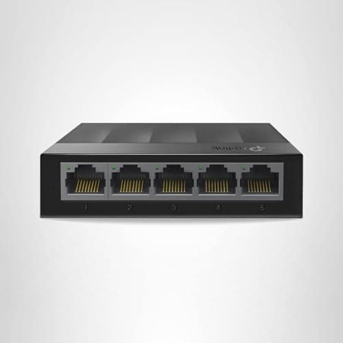 TP-Link Litewave 5 Port Gigabit Ethernet Switch | Desktop Ethernet Splitter | Unshielded Network Switch | Plug & Play | Fanless Quiet | Unmanaged (LS1005G) — view 4