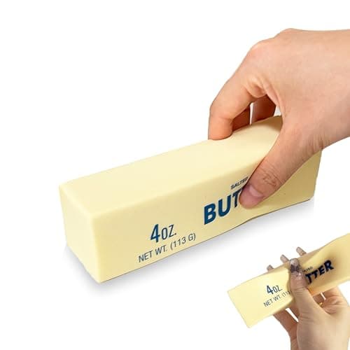Butter Slow Rising Squishy，Squishy Toy,Dumpling Stress Balls,Fidget Toy