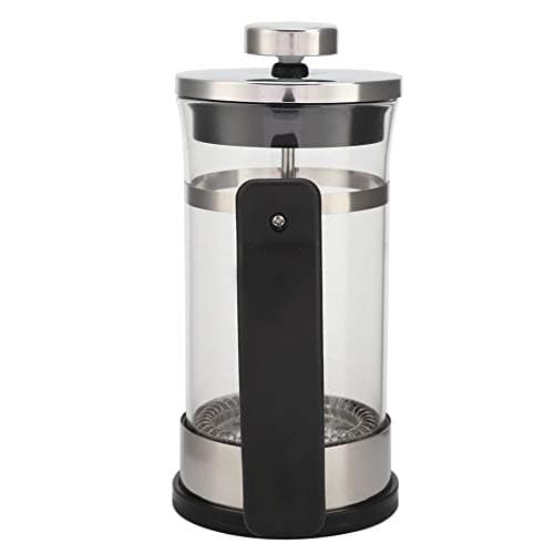 Stainless Steel French Press Coffee Pot with Double Filtration for Household and Small Office Use Made of 304 Stainless Steel and Glass — view 6