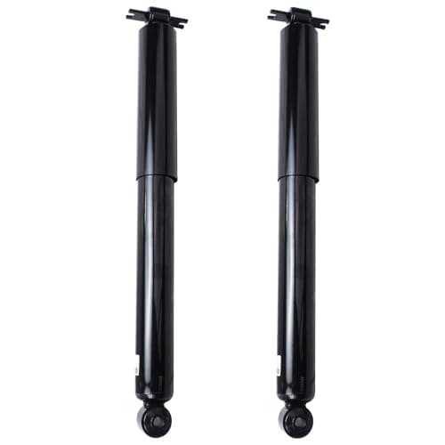 Detroit Axle - Front and Rear Shock Absorbers for 2007-2017 Jeep Wrangler, 2018 Wrangler JK 4 Complete Shock Absorber Assembly 2008 2009 2010 2011 2012 2013 2014 2015 2016 Replacement — view 4