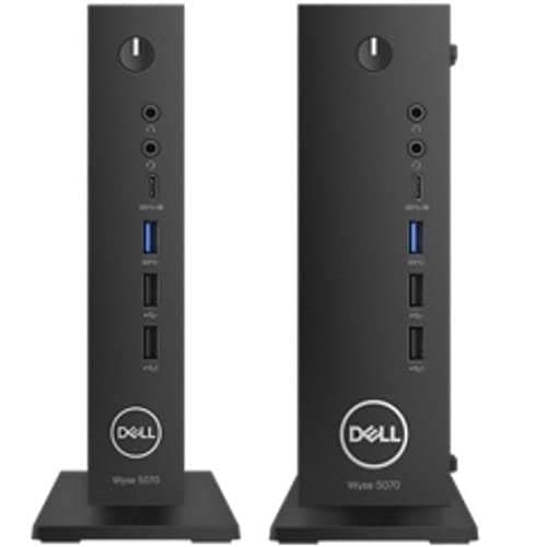 Dell Vertical Stand-Wyse 5070 Thin Client - DELL-VKY93 - Compatible with Keyboard, Mouse, Monitor - Tabletop Mounting - Tower Form Factor - Cradle Fastening - For Desk Use