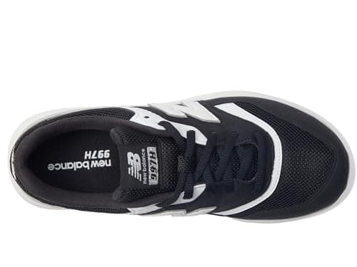 New Balance Girls Kids 997H Lace-up Sneaker, Black/Marblehead/Summer Fog, 6 Wide Toddler — view 2