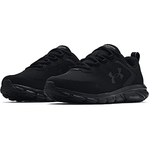 Under Armour Mens Charged Assert 9DISC Running Shoe, Black (002 Black, 12 US — view 6