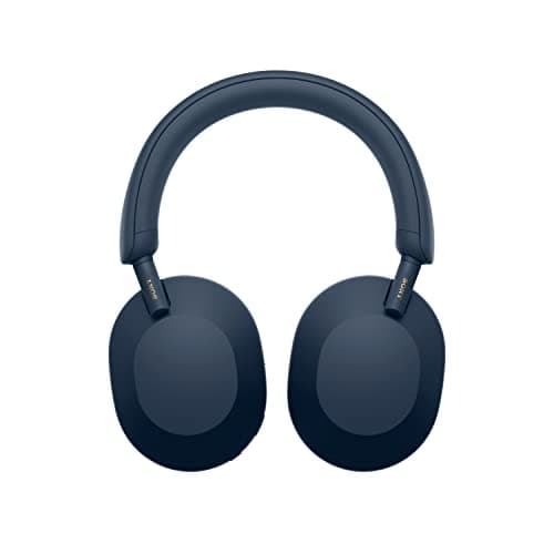 Sony WH-1000XM5 Premium Noise Canceling Headphones, Auto NC Optimizer, 30-Hour Battery, Alexa Voice Control, Midnight Blue — view 8