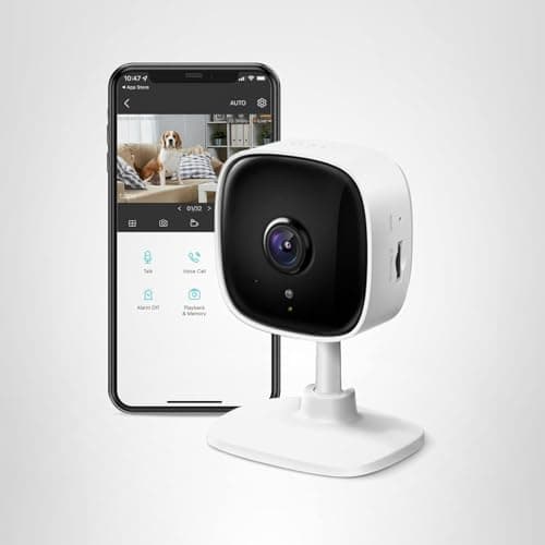 TP-Link Tapo 1080P Indoor Security Camera for Baby Monitor, Dog Camera w/Motion Detection, 2-Way Audio Siren, Night Vision, Cloud & SD Card Storage, Works w/Alexa & Google Home (Tapo C100) — view 7