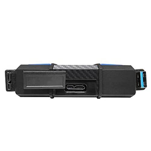 ADATA HD710 Pro - 2 TB External Hard Drive - Shockproof, Waterproof & Dustproof - Durable Storage - For Gamers, Students & Professionals - Mac, PC & Linux Compatible - Blue - AHD710P-2TU31-CBL — view 2