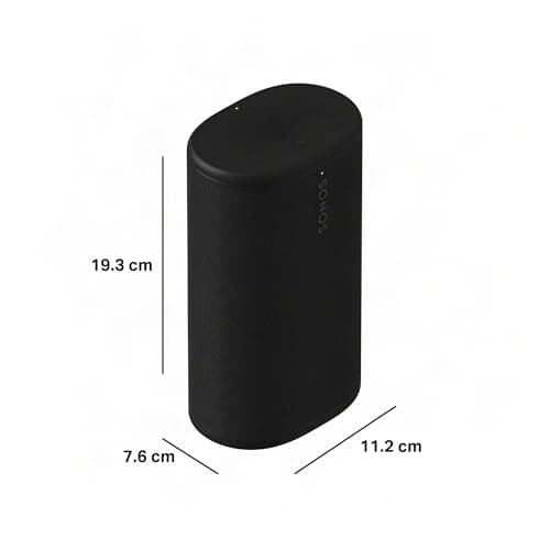 Sonos Play - Portable Bluetooth Speaker with WiFi, Alexa, 24-Hour Battery Life, Charging Base - Black — view 5