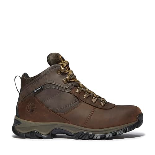 Timberland Men's Mt. Maddsen Anti-Fatigue Hiking Wateproof Leather Hiking Boot, Dark Brown Full-Grain, 10.5 Wide — view 5