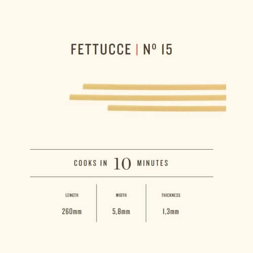 Rummo, Fettucce No. 15, Authentic Italian Pasta Made with Durum Semolina Wheat, 500g (Pack of 1) — view 3