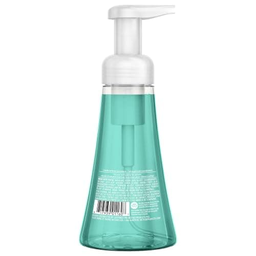 Method Foaming Hand Soap, Biodegradable Formula with Foaming Soap Dispenser Made of 100% Recycled Plastic, Waterfall Scent, 300 ml Soap Pump Bottles, 3 Pack, Clear