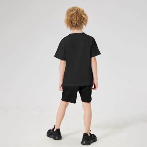 Mocolerno 6 Pack Boys Shirts Cotton Short Sleeve Shirts for Boys Kids T Shirts Clothes Youth Summer Tops for Toddler(2T-14Y) — view 5