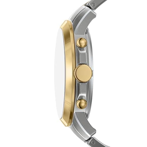 Fossil Men's Watch, Grant Quartz Two-Tone Stainless Steel Chronograph Watch for Men — view 2