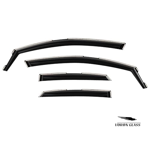 Voron Glass in-Channel Extra Durable Rain Guards for Lexus NX 2022-2026, Window Deflectors, Vent Window Visors, 4 Pieces - 200576 — view 6