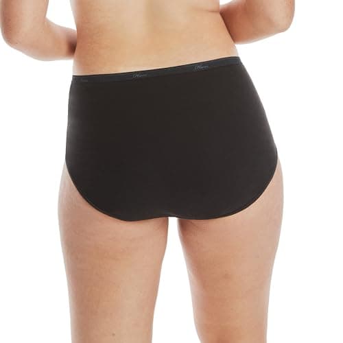 Hanes womens Cotton briefs underwear, 10 Pack - Brief Assorted 1, 7 US — view 3