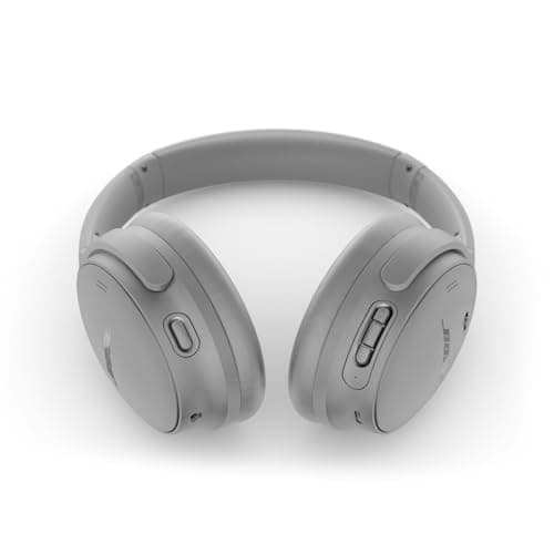 Bose QuietComfort Headphones - Wireless Bluetooth Headphones, Active Over Ear Noise Cancelling and Mic, USB-C Charging, Deep Bass, Up to 24 Hours of Playtime, Moonlight Grey - Limited Edition Color — view 3