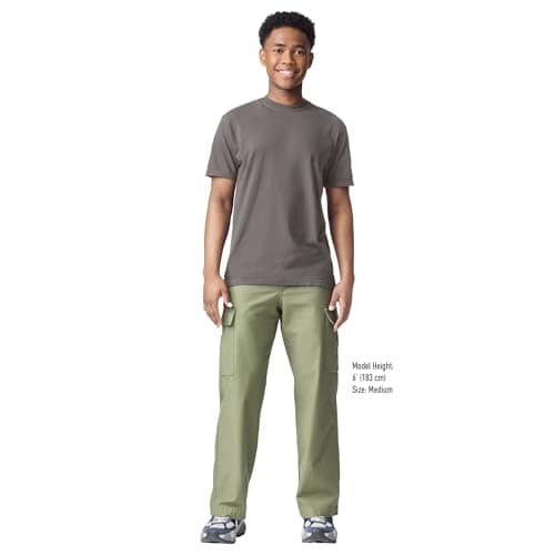 Comfort Colors Adult Short Sleeve Tee, Style G1717, Pepper (1-pack), X-Large — view 3
