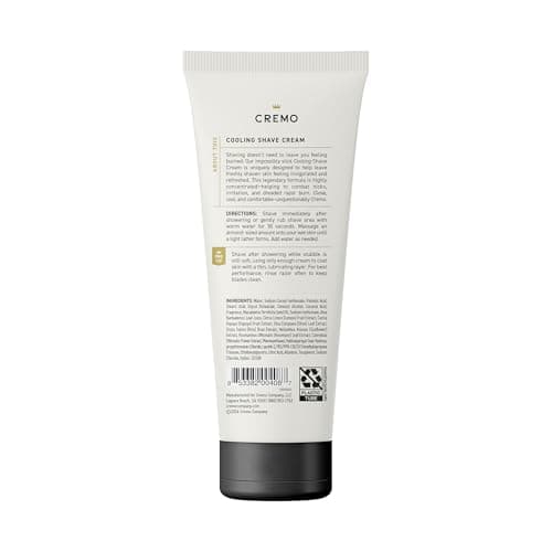 Cremo Cooling Shave Cream, 6 fl oz — view 5