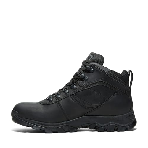 Timberland Men's Mt. Maddsen Anti-Fatigue Hiking Wateproof Leather Hiking Boot, Black Full-Grain, 9.5 Medium — view 6