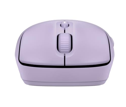 HP 400 Quiet Wireless Mouse, Dual Bluetooth & 2.4GHz, Soft Silicone, Quiet Clicks, Microsoft Wheel, 24-Month Battery, 6000 DPI, Ambidextrous, Eco-Friendly Design, Multi-OS, Purple — view 5