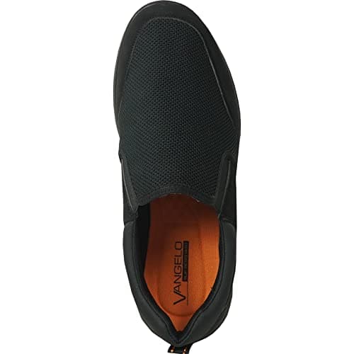 vangelo Professional Slip Resistant Men Slip On Work Shoe for Food Service Health Care Waiter Nurse Jimmy-2 Black Men Size 15W — view 4