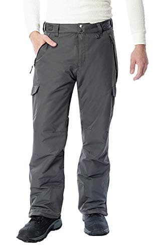 Arctix Men's Snowsports Cargo Pants, Charcoal, Large/32" Inseam