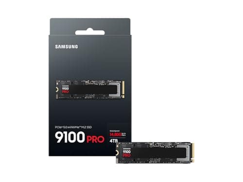 Samsung 9100 PRO Series - 4TB PCIe 5.0 x4, NVMe 2.0, M.2 Internal SSD, Up to 14,800MB/s, Fast Speed, Thermal Contorl, MZ-VAP4T0B/AM [Canada Version] — view 2