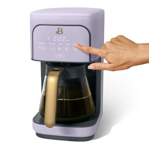 12-Cup Programmable Drip Coffee Maker, 24-Hour Auto Brew Timer, Strength Control (Regular/Gourmet/Bold), Keep Warm 4 Hours, Pause & Serve, Auto-Clean Reminder, Glass Carafe — view 8
